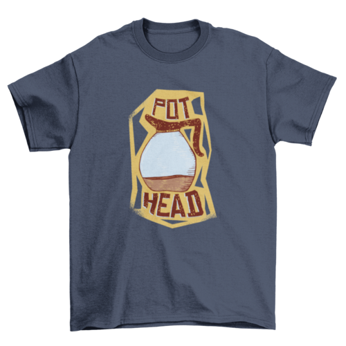 Weed Cannabis Coffee Pot T-shirt