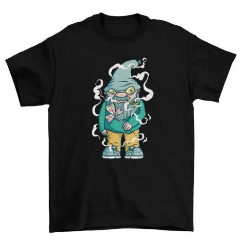 Smokin Gnome t-shirt