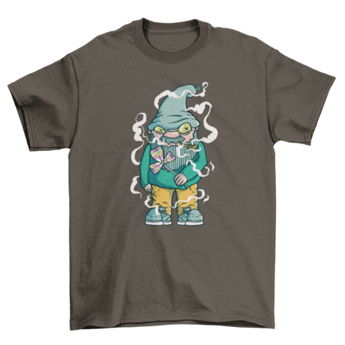 Smokin Gnome t-shirt