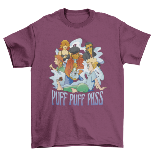 Weed friends t-shirt