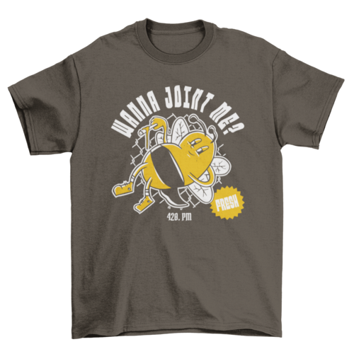 Cannabis bee t-shirt