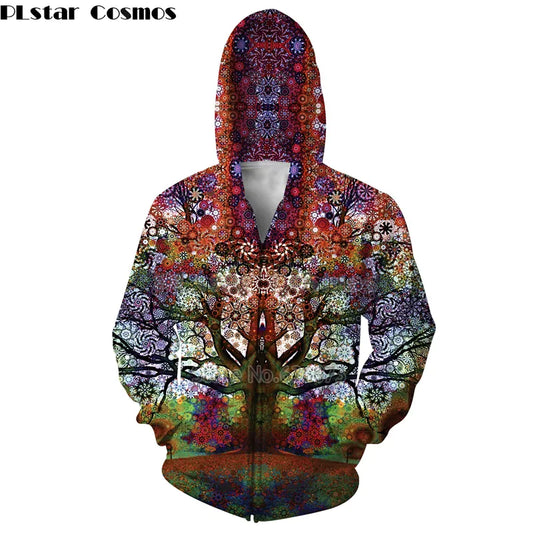 Psychedelic Tree Hoodie