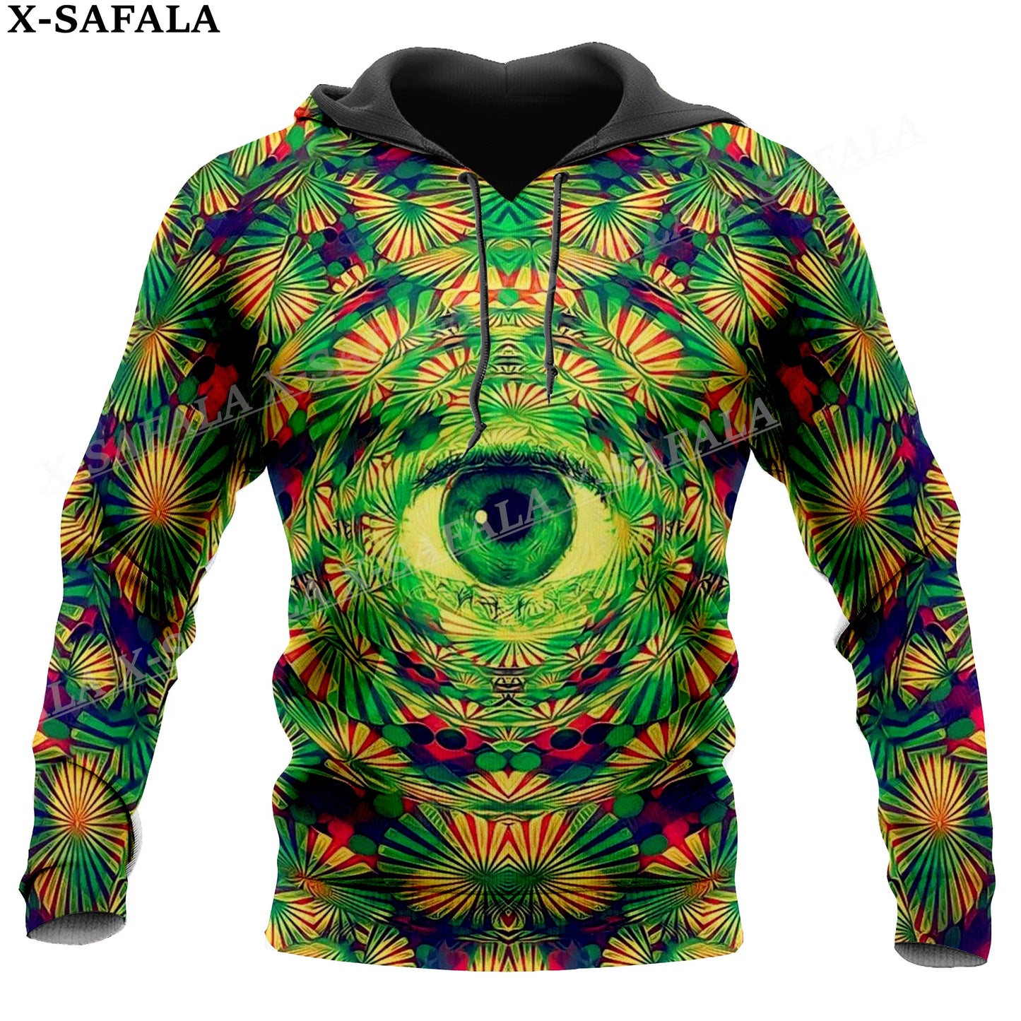 Hippie Psychedelic Eyes Hoodie