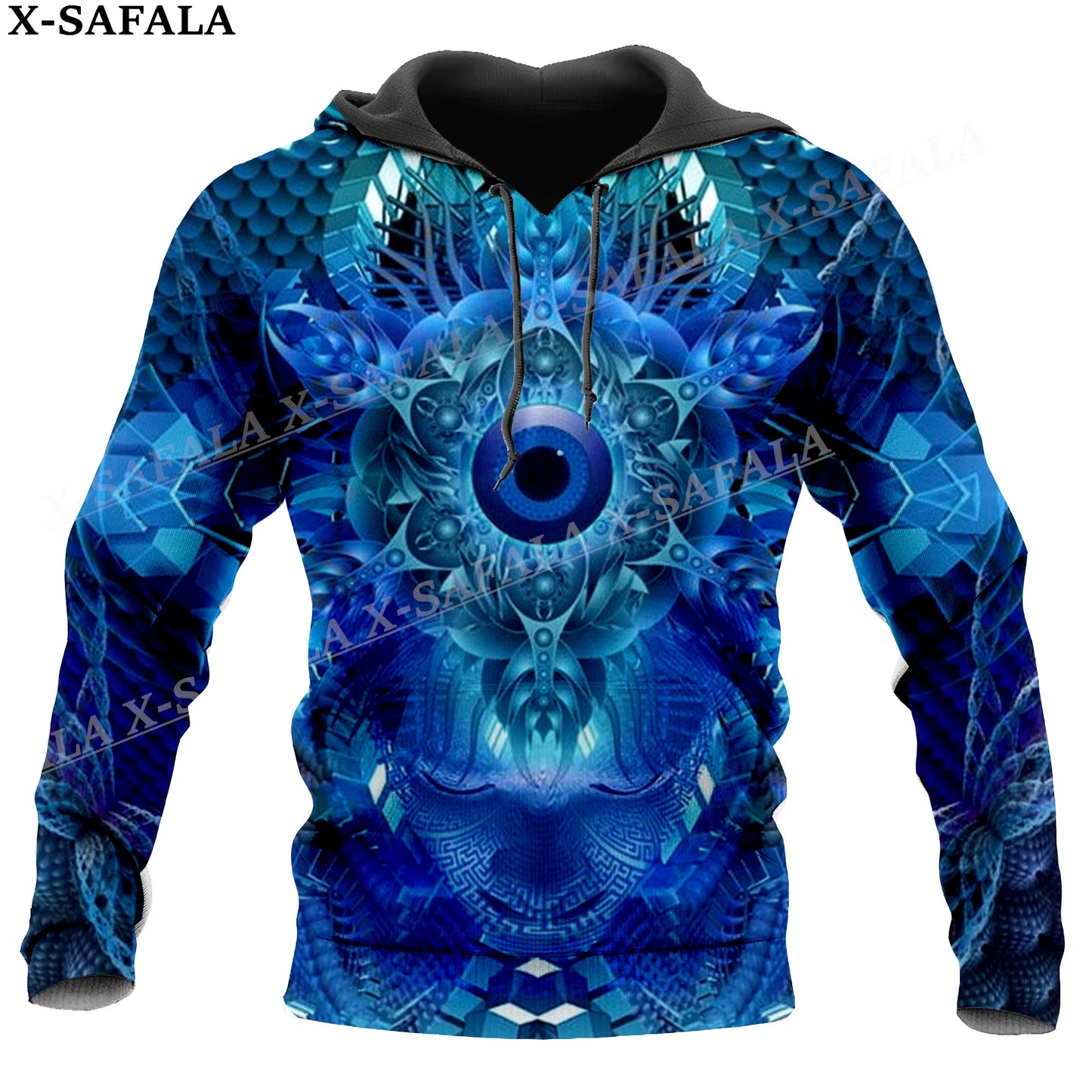 Hippie Psychedelic Eyes Hoodie