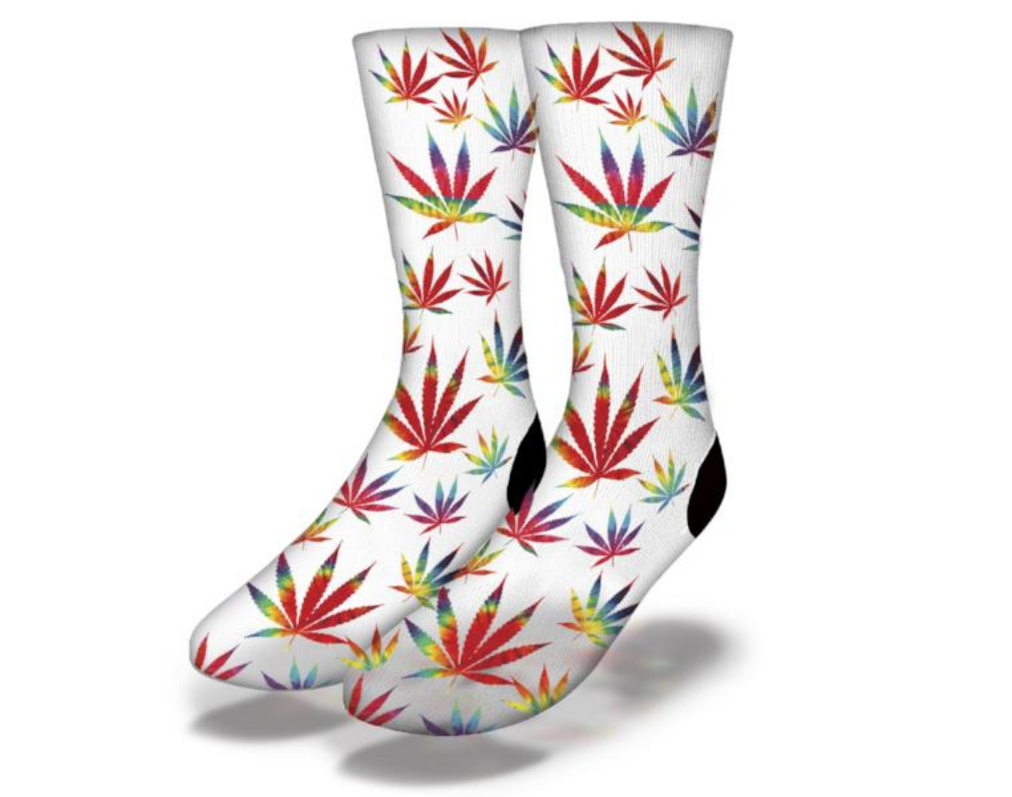 Tie-Dye  Weed Socks