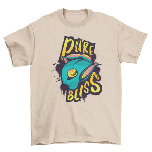 Ecstasy tongue t-shirt