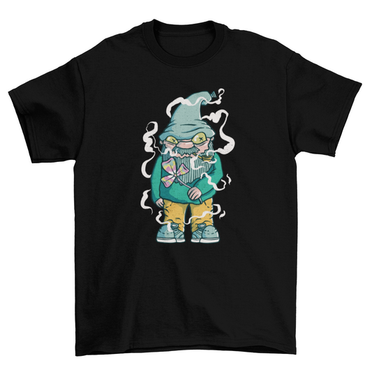 Smokin Gnome t-shirt
