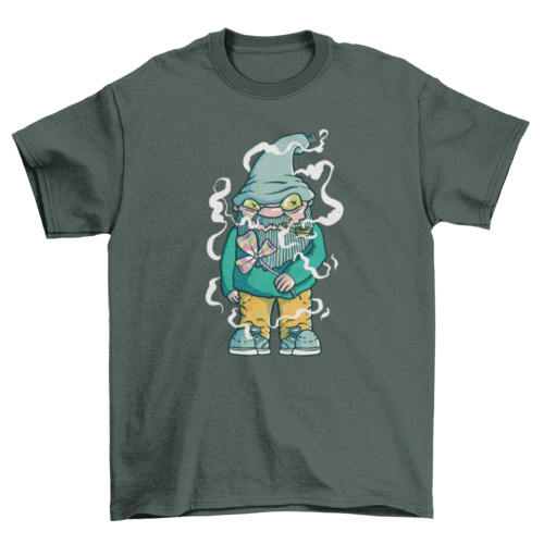 Smokin Gnome t-shirt