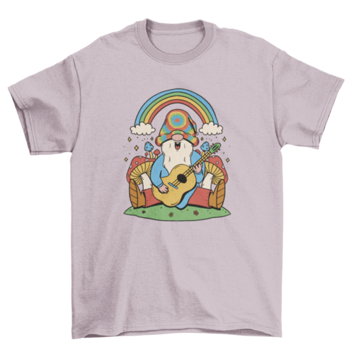 Hippie guitar t-shirt