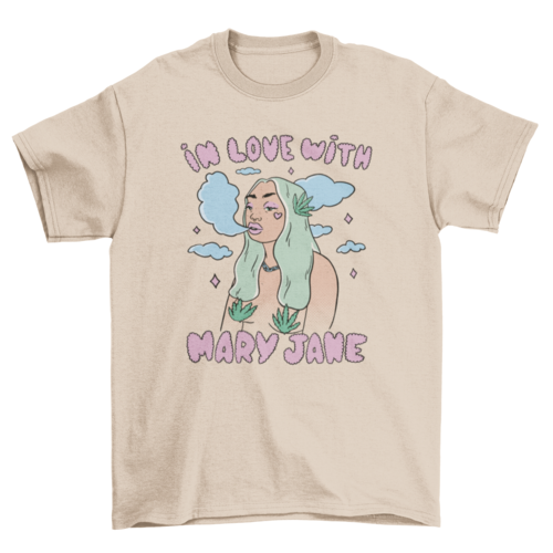 In love with Mary Jane t-shirt