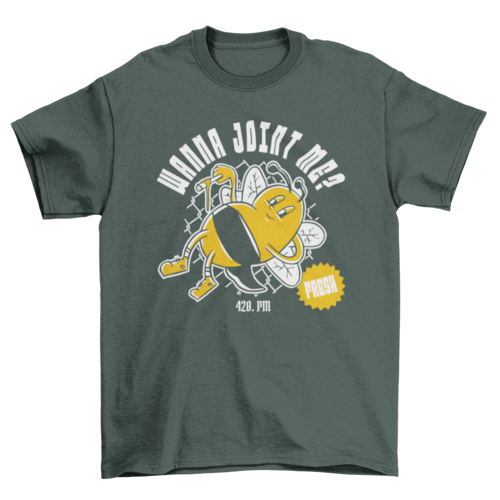 Cannabis bee  t-shirt