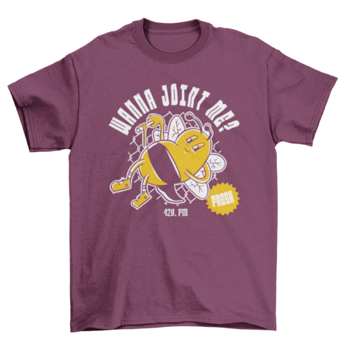 Cannabis bee  t-shirt