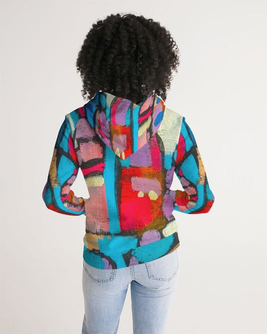 Womens Hoodie Multicolor Graphic